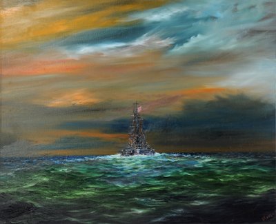 IJN Yamashiro heads for the US 7th fleet, 24th October 1944 by Unbekannt Unbekannt